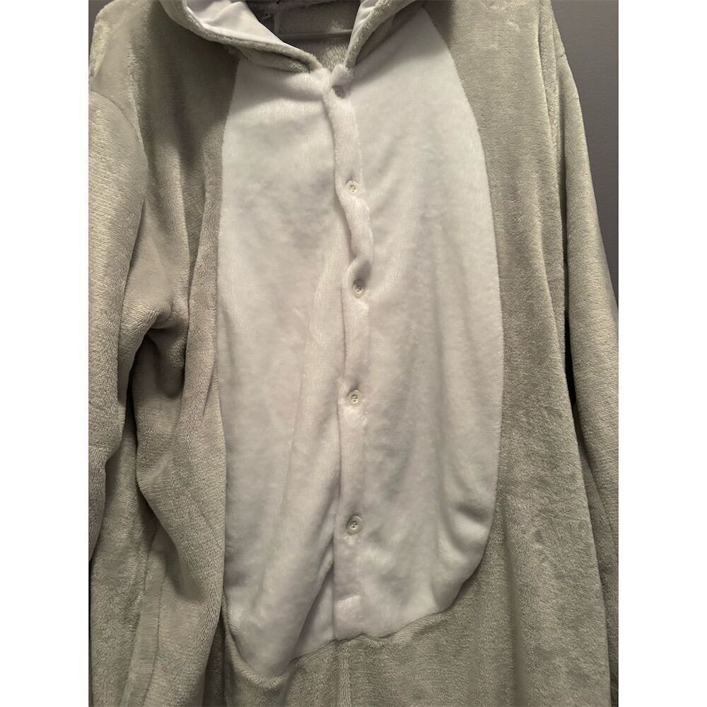 Unisex XL Gray Bear One Piece Suit - Picture 7 of 12